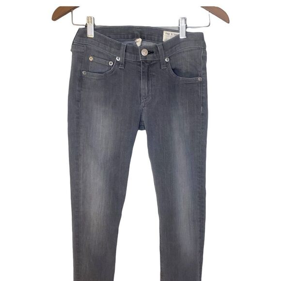 RAG & Bone Skinny Jeans In Grey Wash - Picture 3 of 12